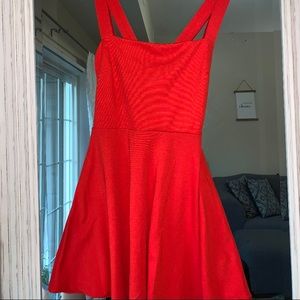 Forever 21 Red Skater Dress